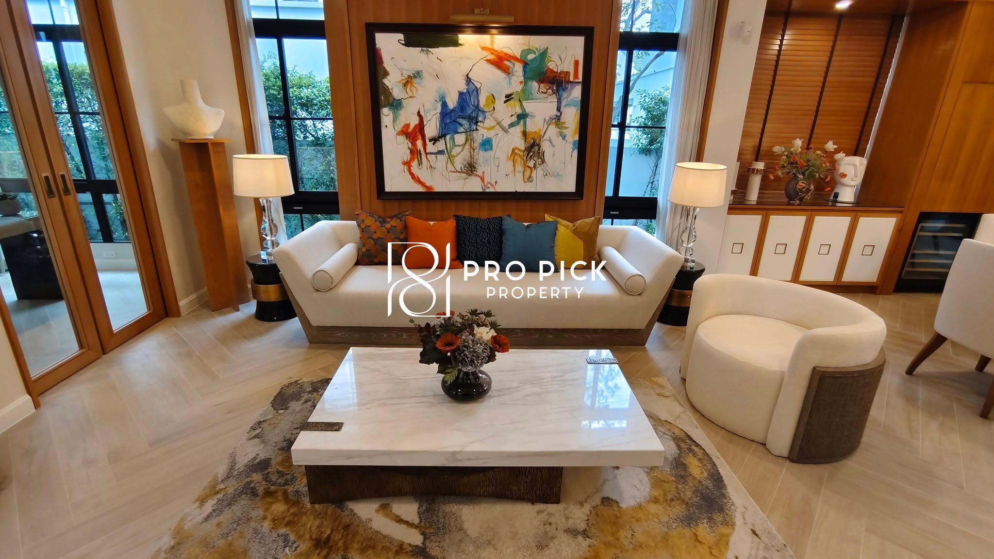 For Rent Detached House Nantawan Rama 9 New Krungthep Kreetha Saphan Sung PP-00278 photo 3