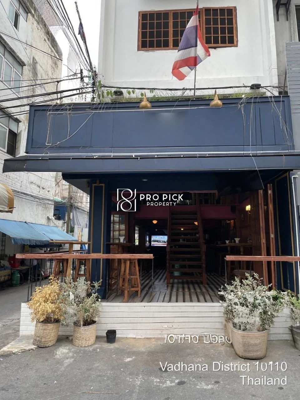 For Rent Shophouse Bar Restaurant 4-storey BTS Thong Lor