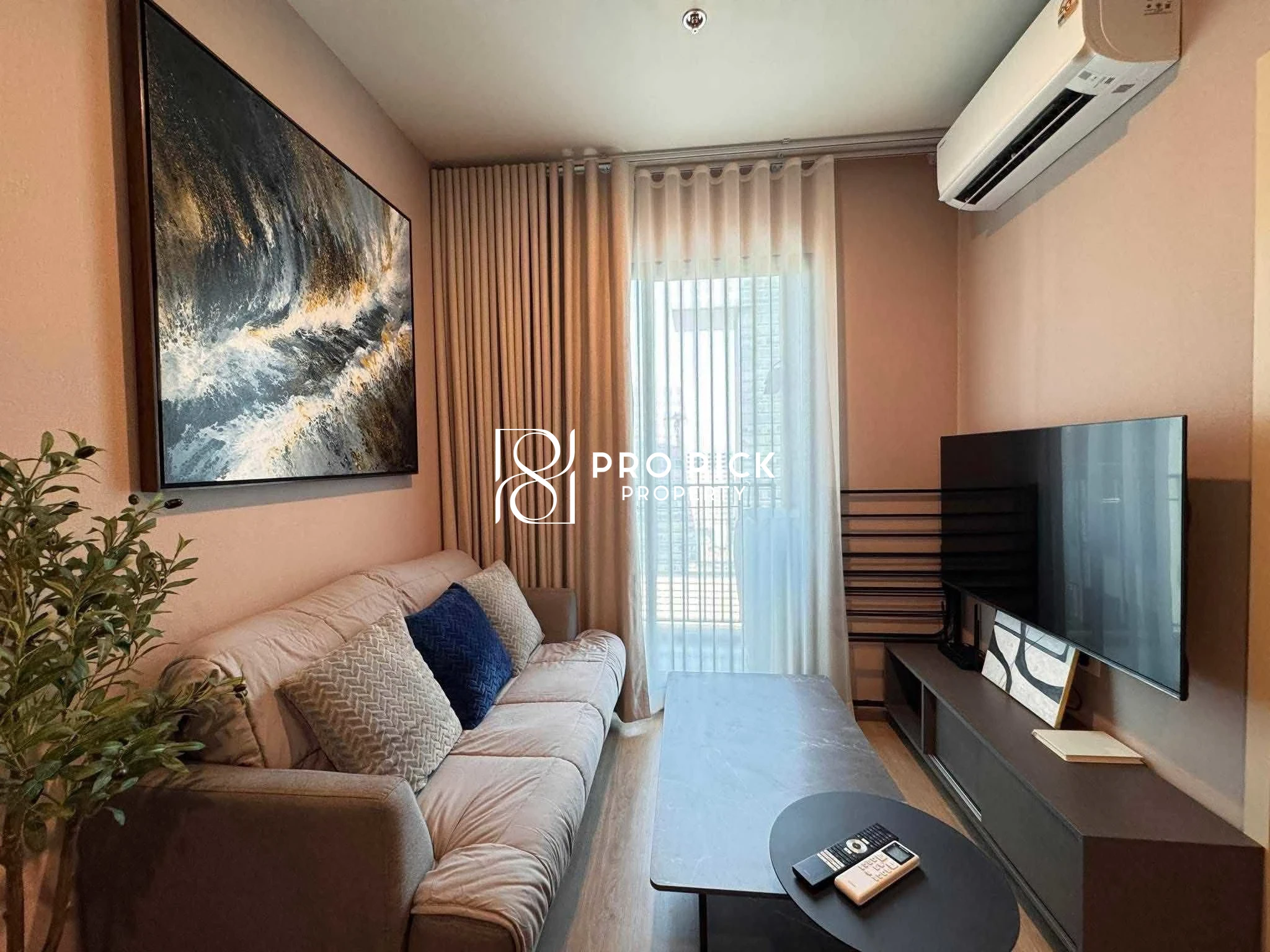 For Rent Condo Nue District R9 1 Bed 1 Bath MRT Rama 9 Rama IX Huai Khwang Bangkok PP-00805