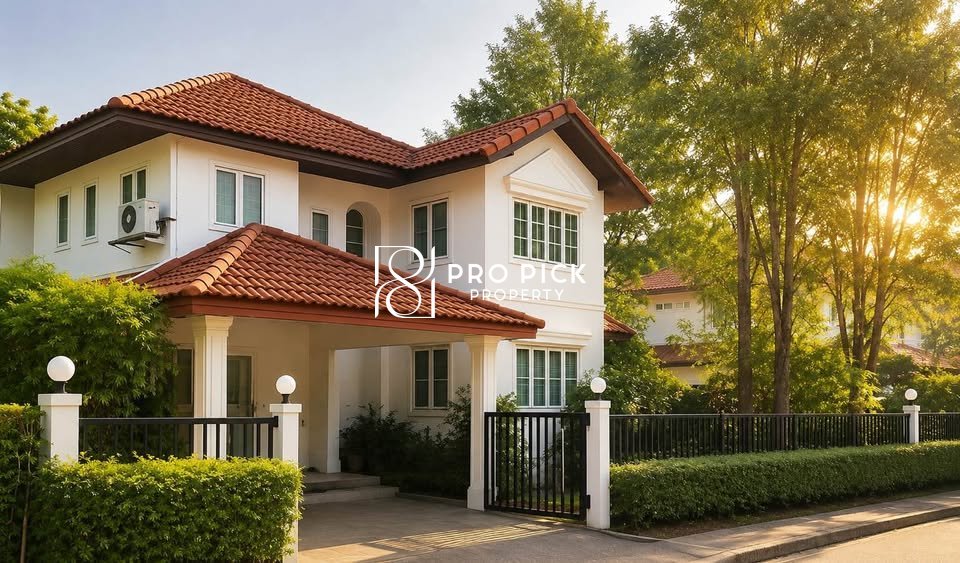 For Rent Detached House Sammakorn Village Ramkhamhaeng 112 Saphan Sung PP-00290 photo 1